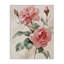 «Pink Watercolor Roses and Buds Canvas», conception par Petal Prints Design-1120763960