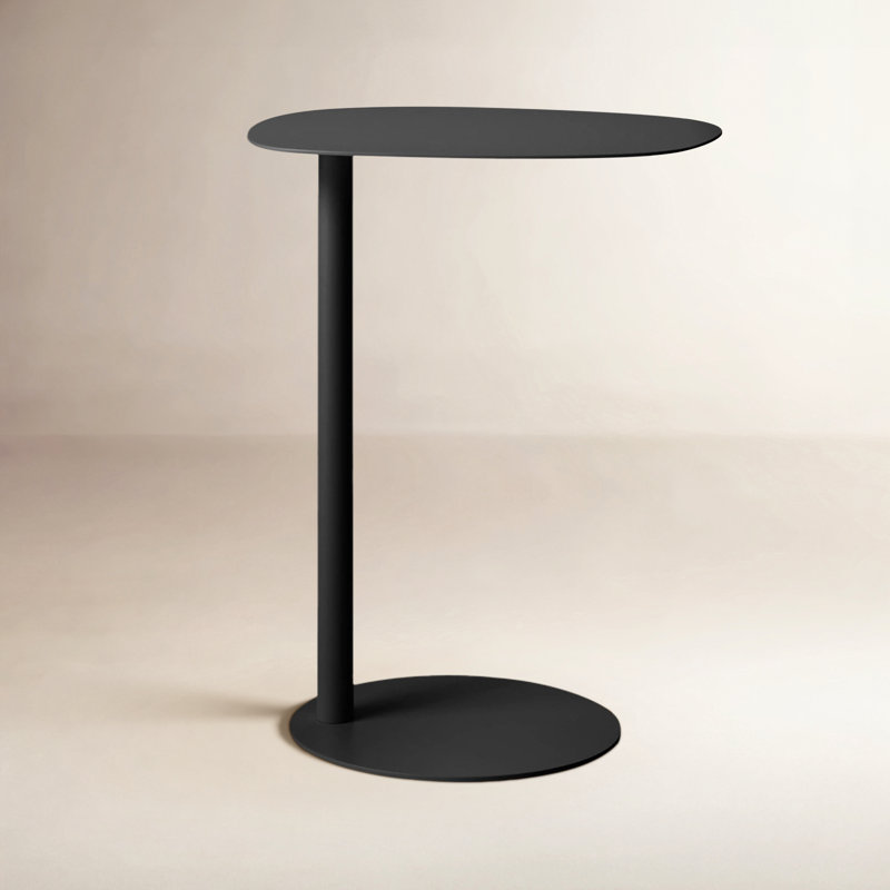 Swole Single End Table, Black, 25" H x 20" W x 15" D