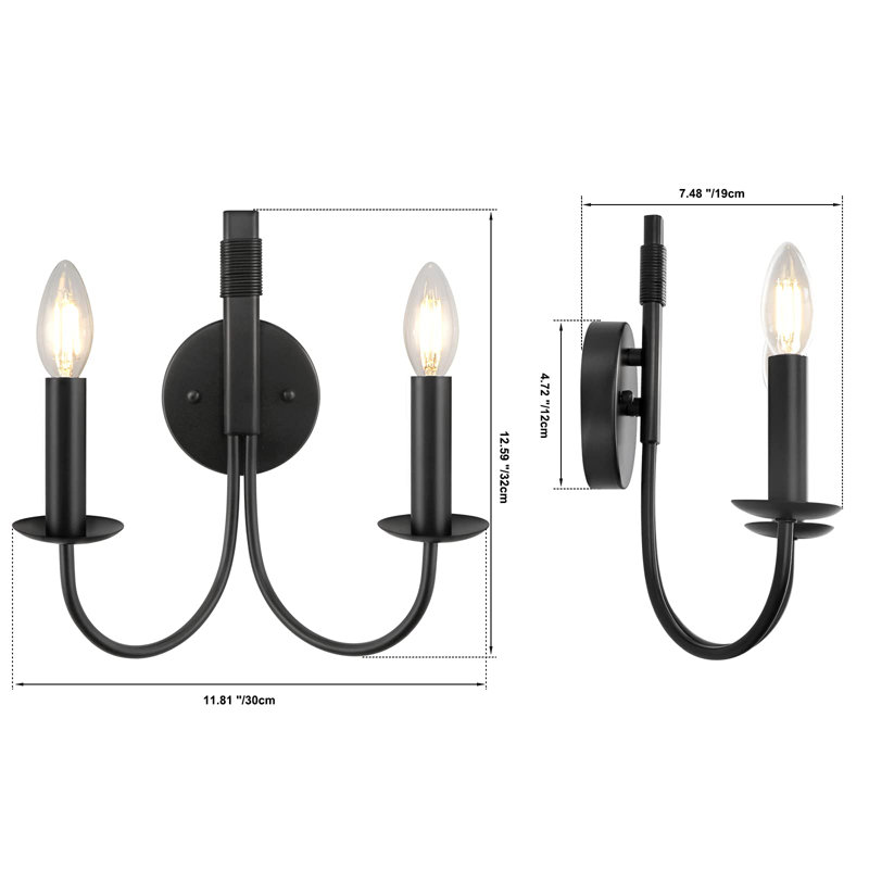 John-Jack Candle Wall Light