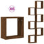 Wall Cube Shelves 6 Pcs 30X15x30 Cm-859790761