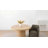 47" Solid Round Pedestal Kitchen Dining Table-1684990774