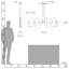 Volterra Linear LED Pendant - Ink - 51.9" - 63.9"-1041325794