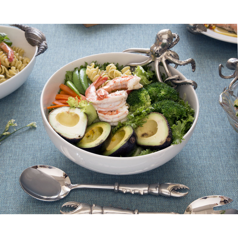 Sea And Shore Glass Dessert Bowl