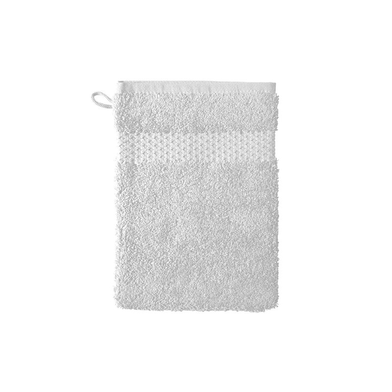 Etoile Washcloth Set, Silver