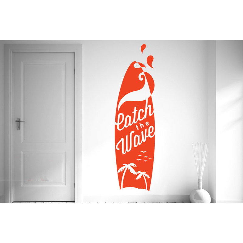 Nautical & Beach Wall Decal, Orange