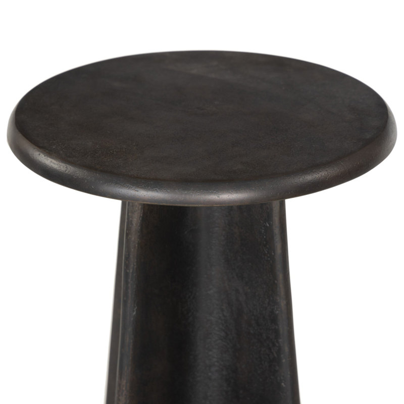 REMO End Table, Bronze