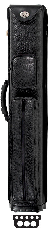 Elite 3 Butts and 5 Shafts Vinyl Pool Cue Case, Black, 31