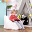 Kids Natalia Fleece Armchair Bean Bag-1804558768