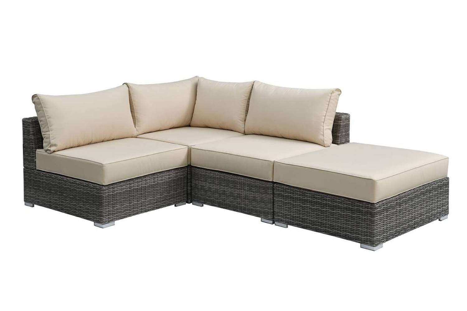 Hollywood Decor 72'' Wicker Outdoor Patio Sectional Wayfair