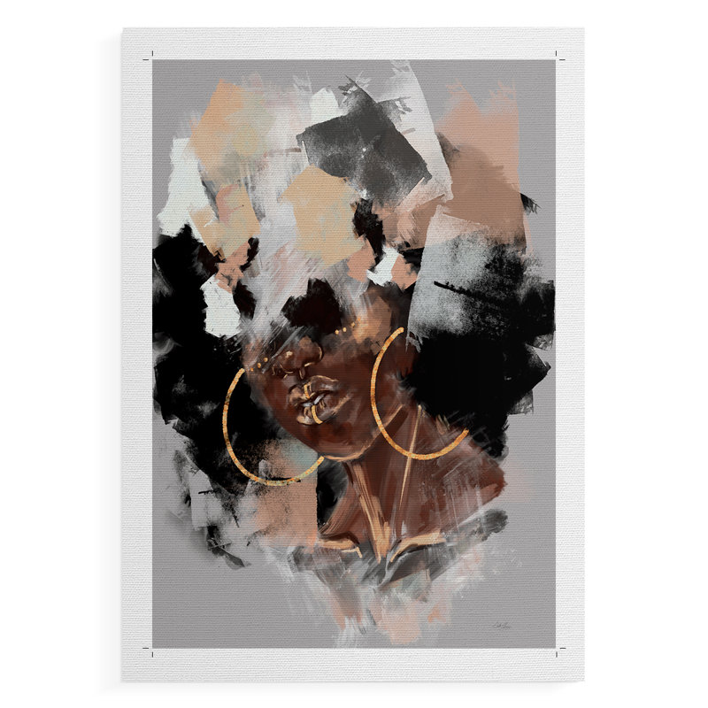 Afro Pop -Canvas Print Only - NOT FRAMED