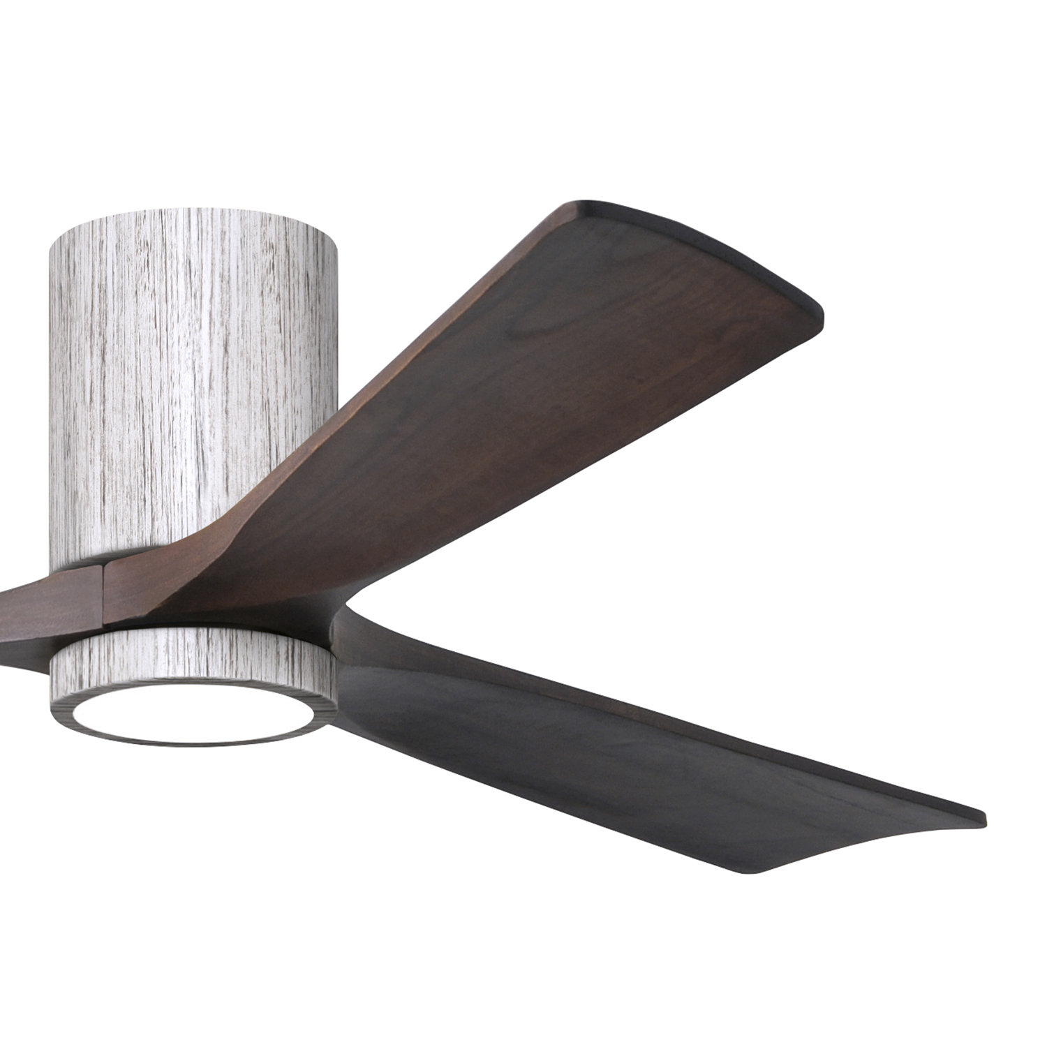 Olivier Ceiling Fan with LED Light Kit, Walnut, Barn Wood Tone, 60"