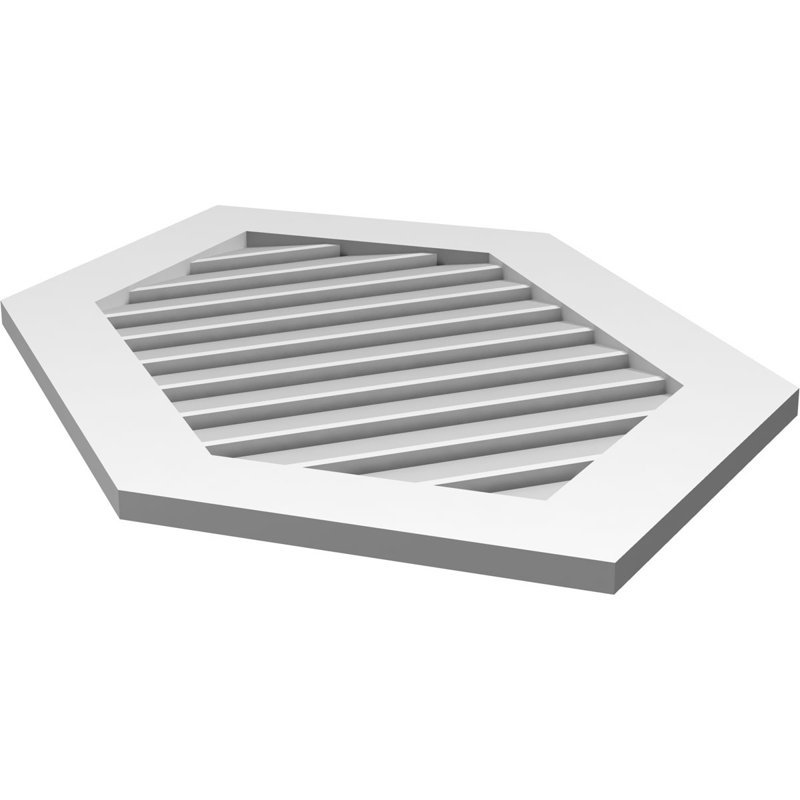 Pente verticale verticale en uréthane Signature, H 1 po x l 24 po x L 40 po