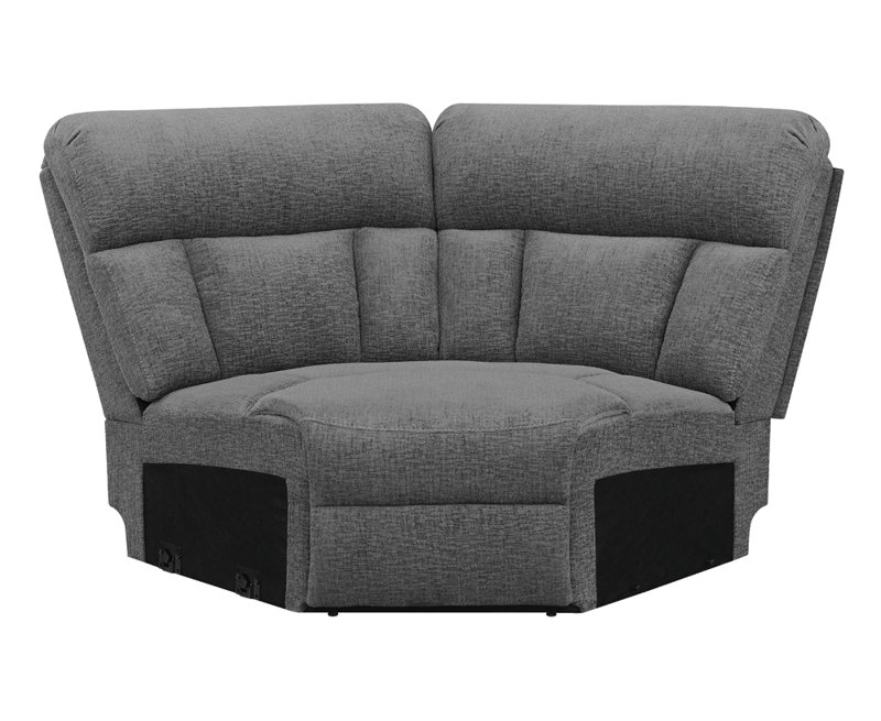 Exceptional Quality - Woolf Upholstered Wedge Charcoal