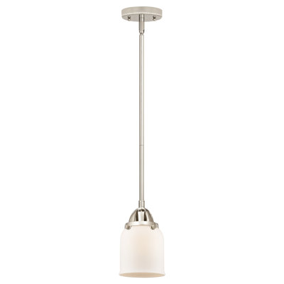 Nouveau 2 - Amberlynn - Mini-luminaire suspendu sur tige 1 lumière - Ampoule non incluse - Abat-jour