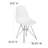Daker Plastic Chair with Chrome Base-565515716
