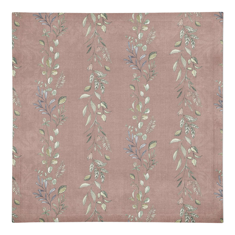 Serviette carrée en coton 10 po, Marron