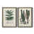 Toile avec cadre gris