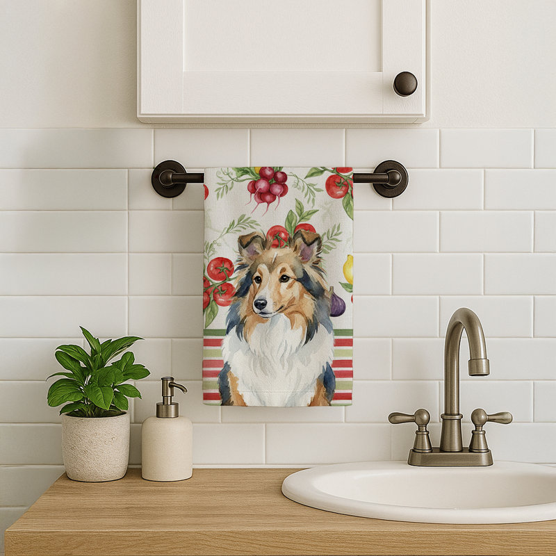 Serviette de cuisine Sable Sheltie, Sable Sheltie