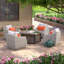 Cannes Outdoor 5 - Piece Conversation Set-831190871