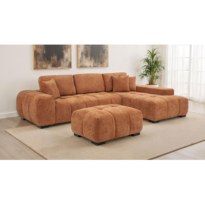 Henline Sectional With Ottoman