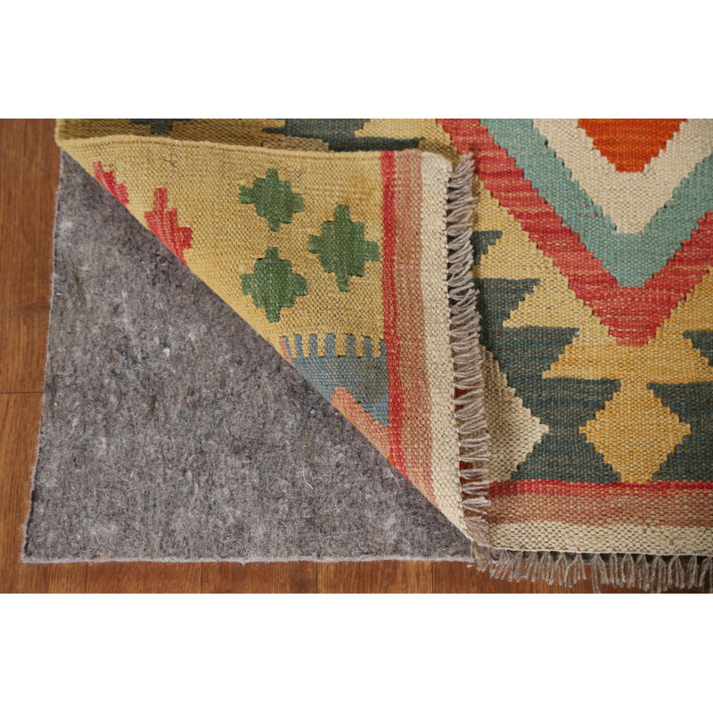 Tapis oriental en laine South Western Kilim 3 x 4