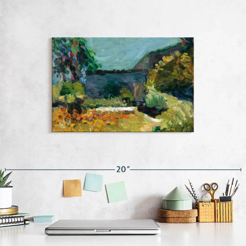 Senne Landscape 1898, 8" H x 12" W