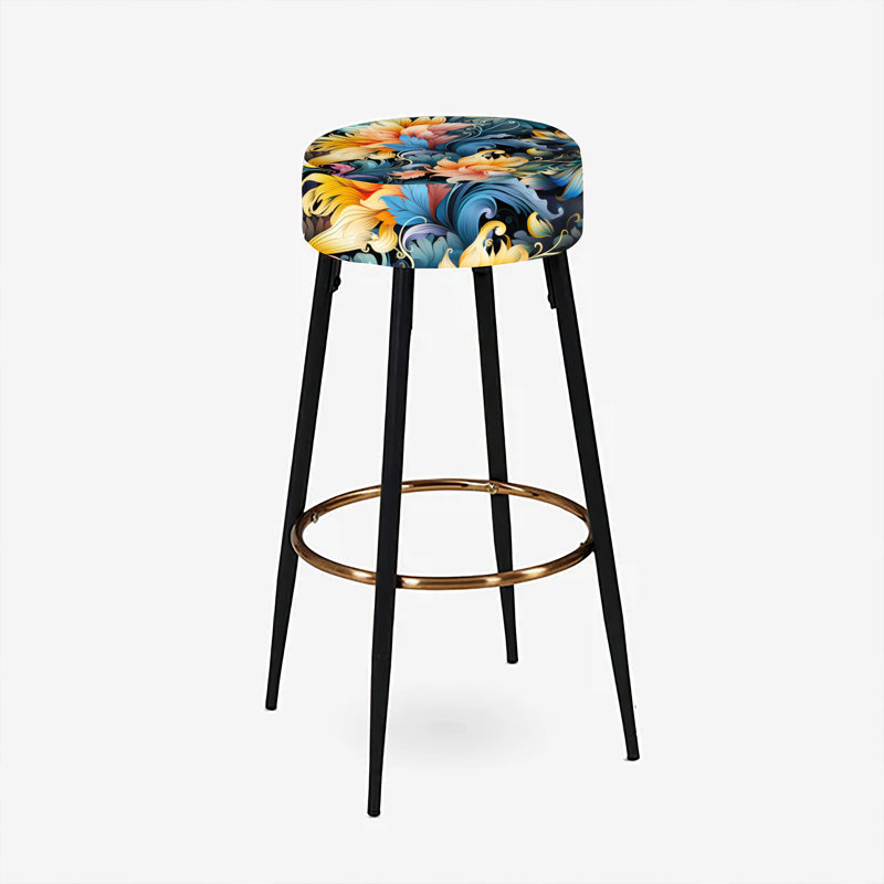 Ensemble de 2 tabourets de bar Boho