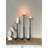 Hammered Metal Pillar Baymore-368605160