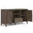 Ela 54"W Solid Wood TV Stand for TVs up to 60" with 2 Cabinets