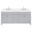 2_ARIEL Bristol 72 Double Sink Bathroom Vanity with Carrara White Quartz-233113736-233114109-245944182