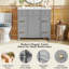 Meuble-lavabo simple 36 po avec 1 armoire, 3 tiroirs et comptoir en céramique-2128015087-2128015086