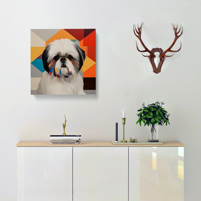 Modern Wall Art - Wrapped Canvas, 35cm H x 35cm W x 3cm D