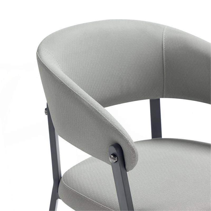 Chaise de salle à manger gris pierre, Gris Pierre