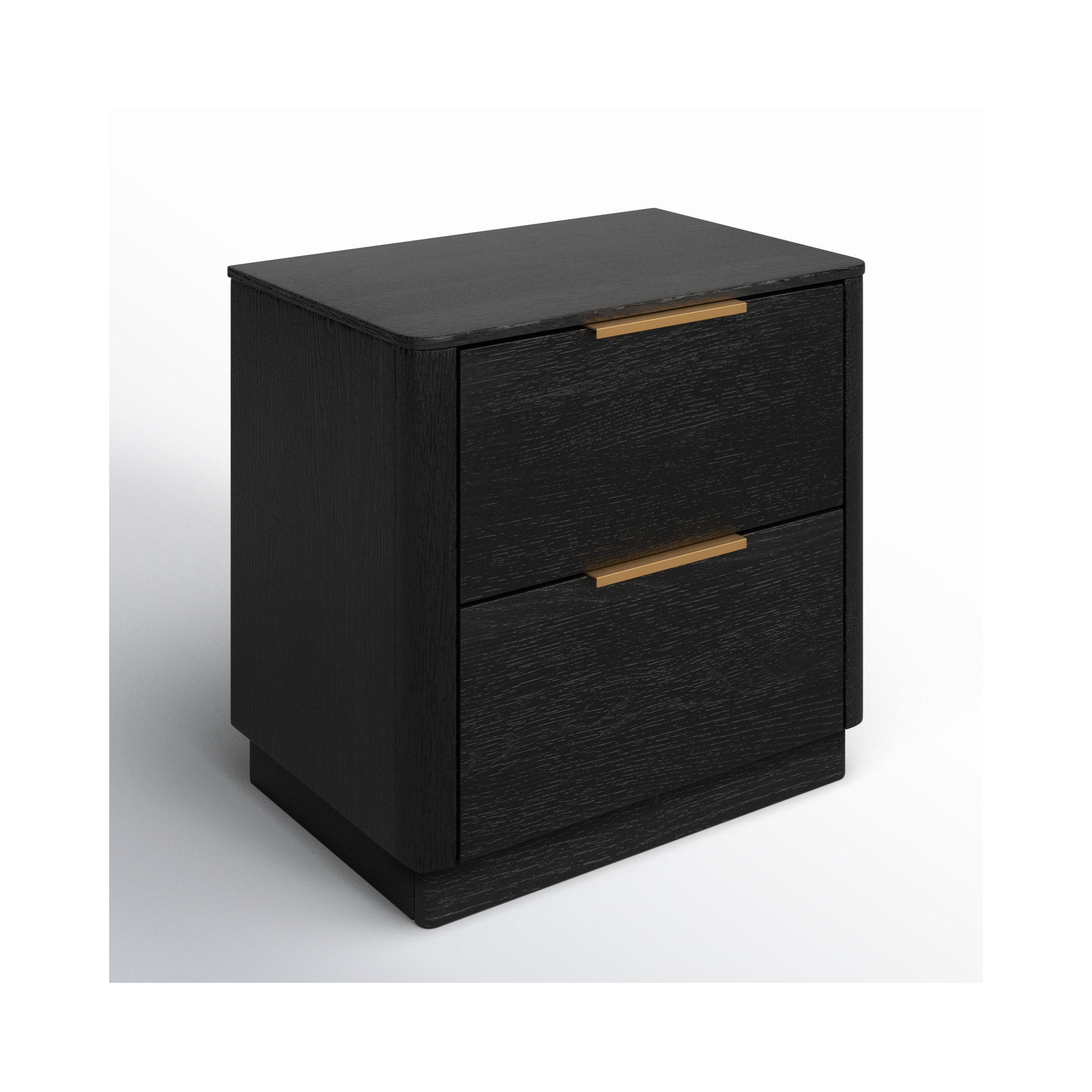 Tahani 2 - Drawer 23" Nightstand, Black