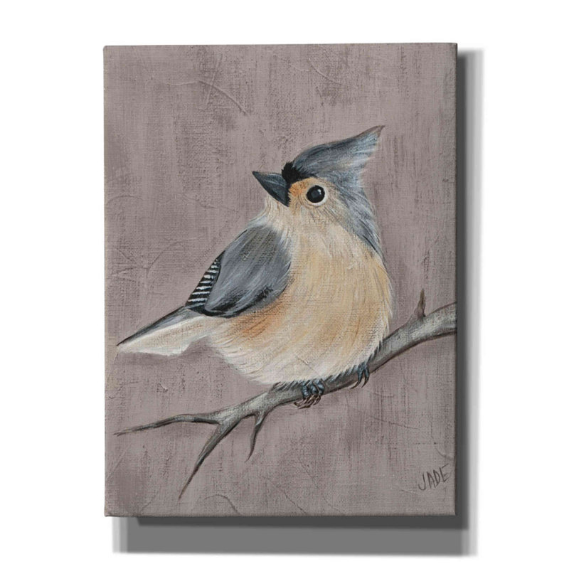 «Winter Bird I», impression sur toile tendue, H 16 po x l 12 po x P 0,75 po
