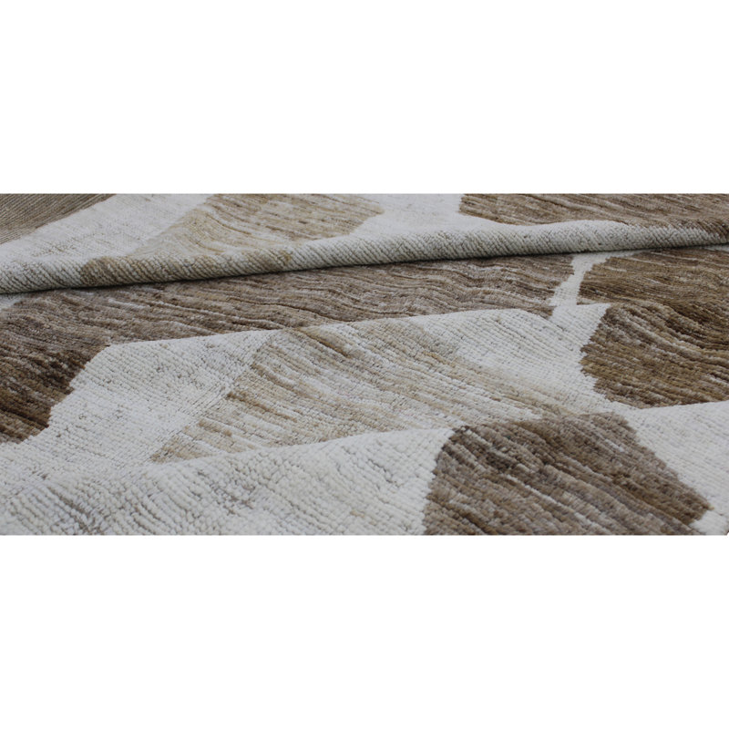Wool Abstract Area Rug