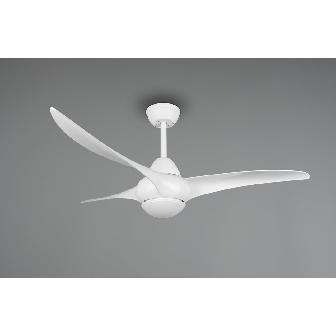 116 cm LED-Deckenventilator mit Fernbedienung Madiun