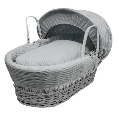 Moses Basket with Bedding with Mattress