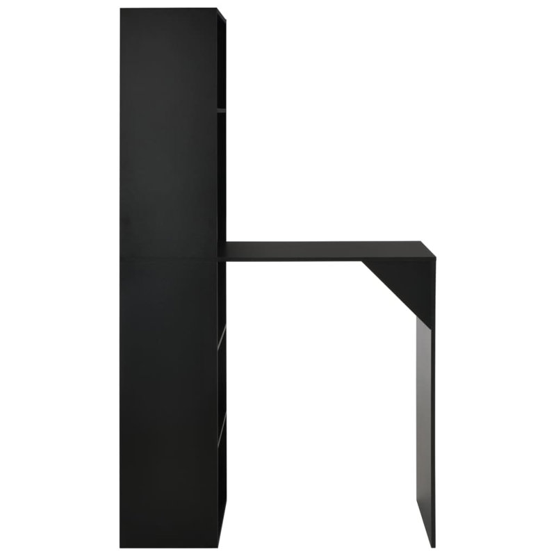 Dourdain Free Form Dining Table, Black, Black