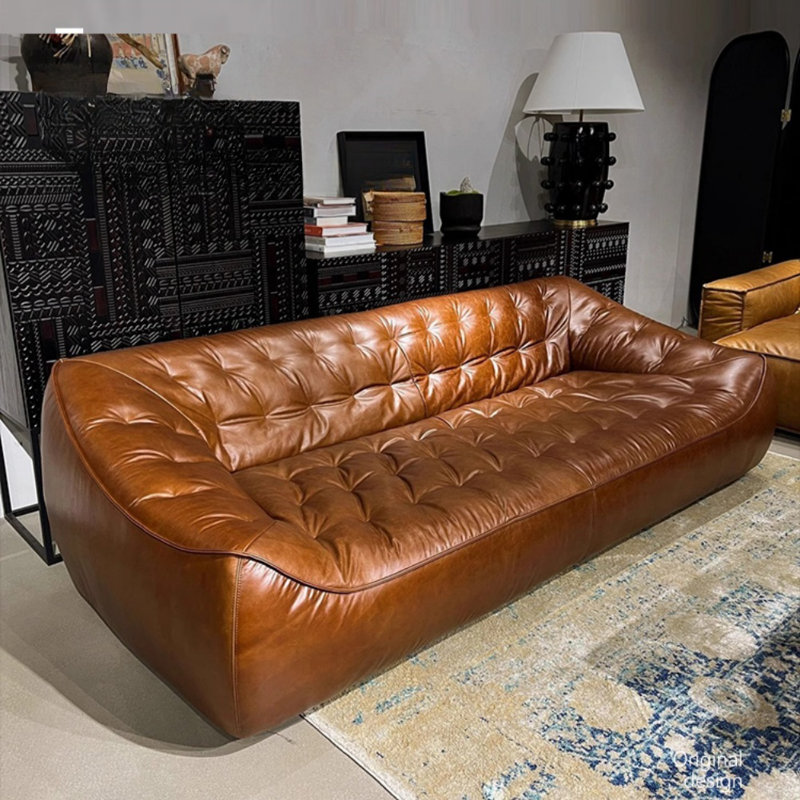 Mid-Century Modern Bean Bag Sofa