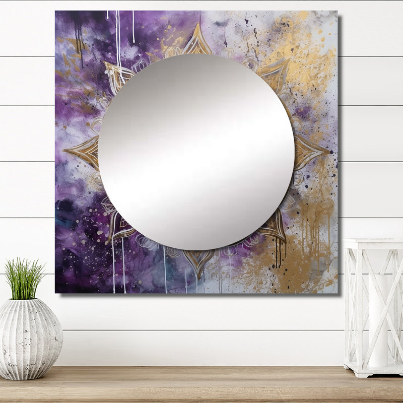 Décoration murale Princetin - Boho Mandala, 23 po x 23 po
