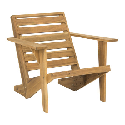 Chaise Adirondack en bois massif Ursa
