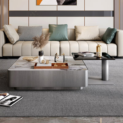 Table carrée moderne et luxueuse