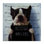 Drôle de Boston Terrier, prisonnier de police par Lucia Heffernan