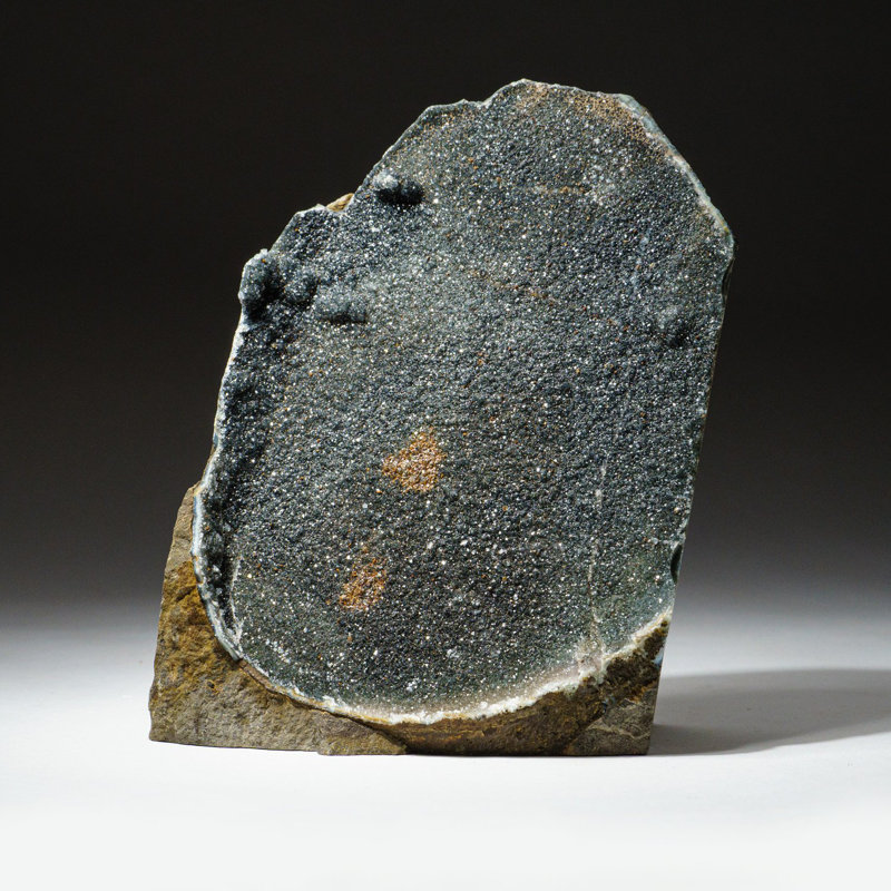 Druzy Crystal Cluster Geode From Uruguay (2.6 Lbs)