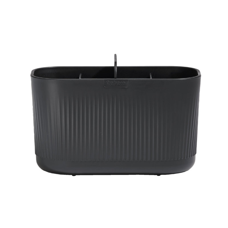 Recycled Large Bathroom Caddy - Made in UK, Black