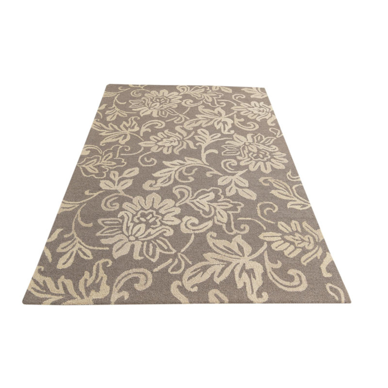 Tapis taupe 5x8