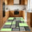 Modern Abstract Geometric Area Rug, Block Pattern Indoor Floor Mat, Non-Shedding Soft Washable Rug for Entryway, Living Room, Bedroom, Kitchen, Office-1219744793-1218989872