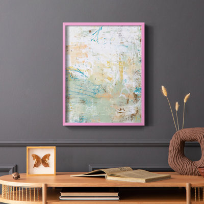 Island Jungle Framed Print - Solid Wood