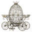 Chariot majestueux en fer avec couronne-59378205